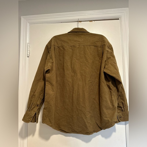VTG 90s Sz: XL Cabela's Embroidered Deerskin Soft Chamois Flannel Button Down. - Picture 2 of 11